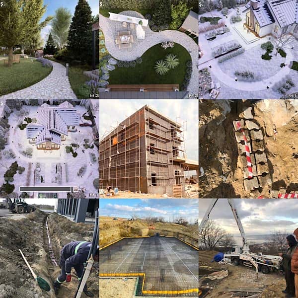 BAHÇE DÜZENLEME BAHÇE PEYZAJ  BAHÇE TEMİZLEME, DIŞ CEPHE MONATALAM, ALT YAPI HAT GEÇİRME, SU ALTYAPI İŞLERİ, TEMEL İZOLASYON BETON DÖKÜMÜ