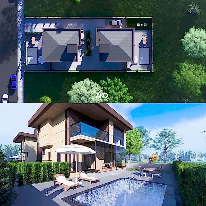 TEKİRDAĞ ANAHTAR TESLİM VİLLA ÖZDEMİR MİMARLIK ÖZDEMİR MİMARLIK ANAHTAR TESLİM VİLLA